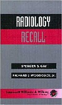 [중고] Radiology Recall (Paperback)