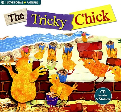 [중고] I Love Poems Set 12 Patterns : The Tricky Chick (Story Book + Workbook + Teachers Guide + Audio CD 1장)