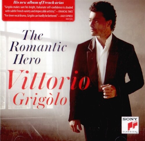 [수입] 비토리오 그리골로 - The Romantic Hero: 프랑스 오페라 테너 아리아집