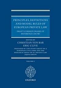 Principles, Definitions and Model Rules of European Private Law : Draft Common Frame of Reference (DCFR) (Multiple-component retail product)
