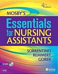 Mosbys Essentials for Nursing Assistants (Paperback, Compact Disc, 4th)