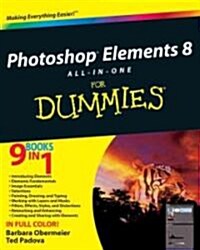 Photoshop Elements 8 All-In-One for Dummies (Paperback)