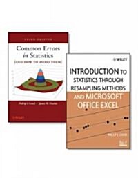 Common Errors in Statistics (and How to Avoid Them) AND Introduction to Statistics Through Resampling Methods and Microsoft Office Excel (Paperback)