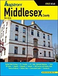 Hagstrom Middlesex County, New Jersey Street Atlas (Paperback, 7th)