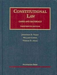 Constitutional Law (Hardcover, 13th)