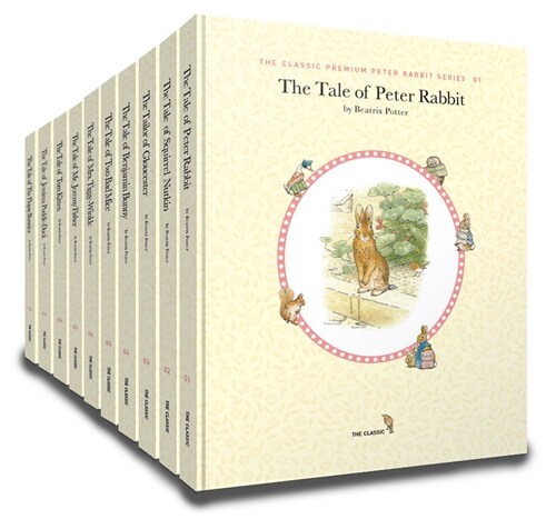 The Classic Premium Peter Rabit Series 미니북 영문판 세트 - 전10권