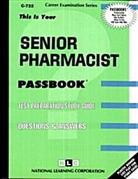 Senior Pharmacist, 722 (Spiral)