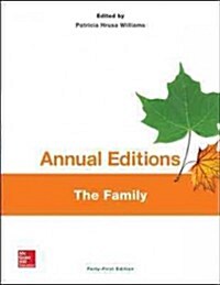 Annual Editions: The Family, 41/E (Paperback, 41)