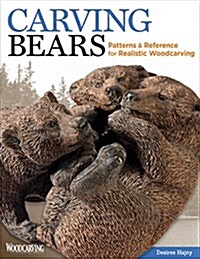 Carving Bears: Patterns and Reference for Realistic Woodcarving (Paperback)