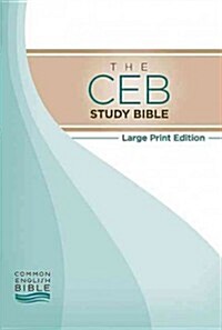 Study Bible-Ceb-Large Print (Hardcover)