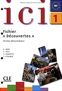 [중고] ICI 1 Cahier D‘Exercices + CD Audio Fichier Decouvertes (Paperback)