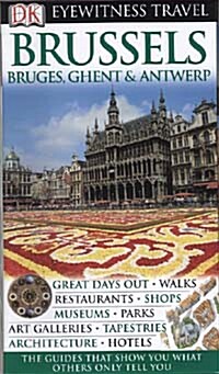 Brussels, Bruges, Ghent & Antwerp (Hardcover)