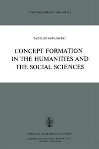 Concept formation in the humanities and the social sciences