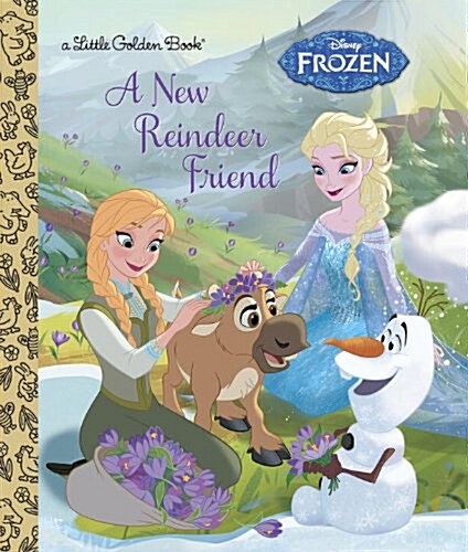 [중고] A New Reindeer Friend (Disney Frozen) (Hardcover)