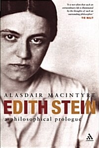 Edith Stein : A Philosophical Prologue (Paperback)