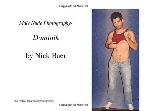 Male Nude Photography Dominik (Paperback)