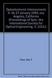Optoelectronic Interconnects Ii/V2153 (Paperback)