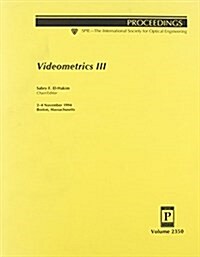 Videometrics III (Paperback)