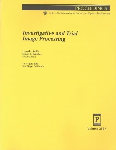 Investigative and Trial Image Processing (Paperback)