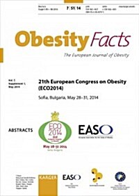 European Congress on Obesity (Eco2014): 21st Congress, Sofia, May 2014: Abstracts (Paperback)