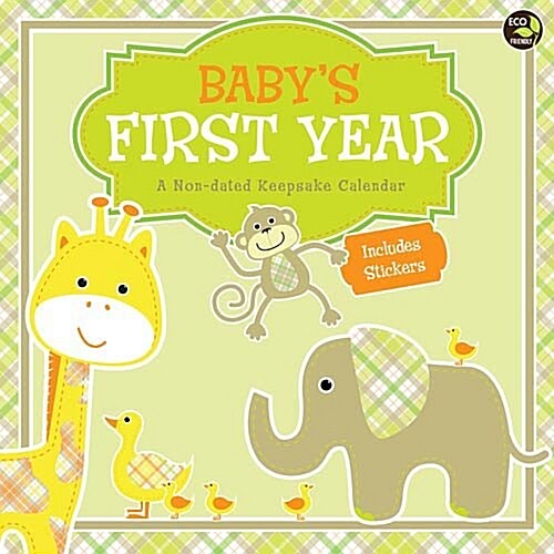 Babys First Year: A Non-Dated Keepsake Calendar (Wall)