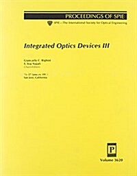 Integrated Optics Devices III (Paperback)