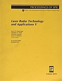 Laser Radar Technology and Applications, V (Paperback)