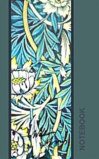 William Morris Notebook: Floral Notebook / Journal / Cuaderno / Portable (Paperback)