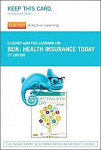 Elsevier Adaptive Learning for Health Insurance Today (Pass Code, 5th)