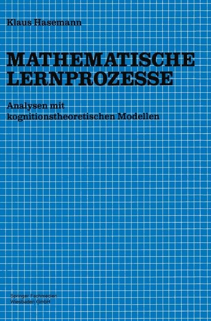 Mathematische Lernprozesse (Paperback, 1986)