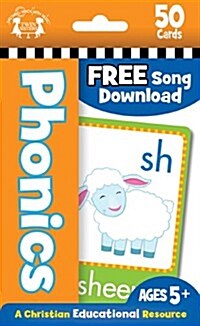 Phonics Christian 50-Count Flash Cards (Other, Ts)