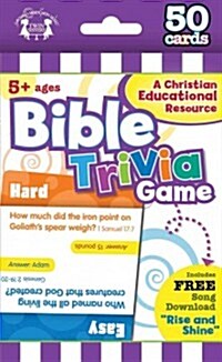 Bible Trivia Christian 50-Count Game Cards (Other, Ts)
