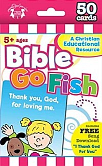 Bible Go Fish Christian 50-Count Game Cards (Other, Ts)