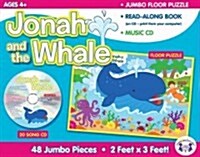 Jonah & the Whale Giant Floor Puzzle & CD (Other, Ts)
