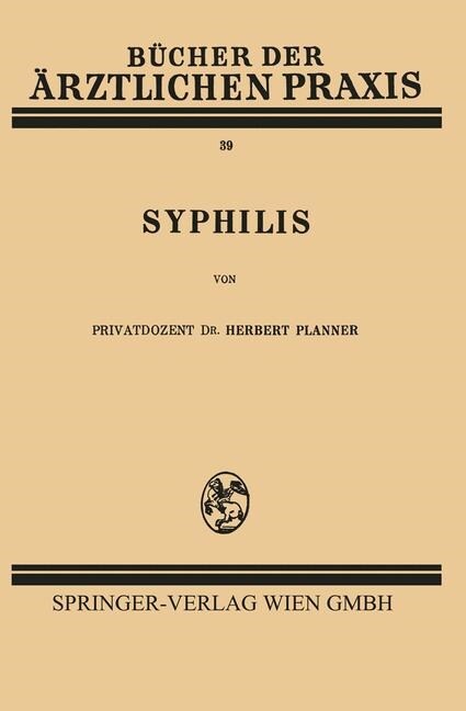 Syphilis (Paperback, 1934)
