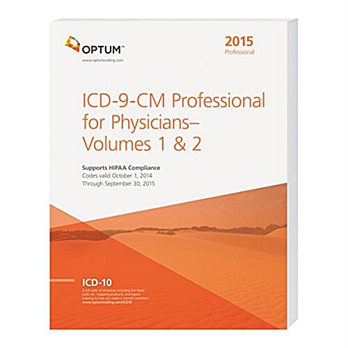ICD-9-CM 2015 for Physicians Volumes 1 & 2 (Paperback, 1st, Professional)