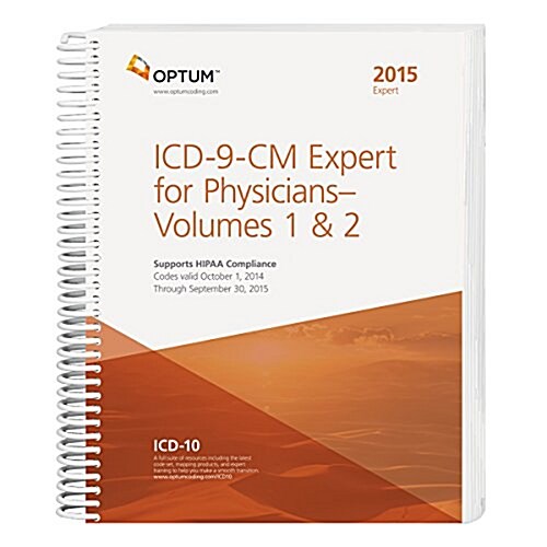 ICD-9-CM Expert for Physicians 2015 (Paperback, 6th, Spiral, Updated)