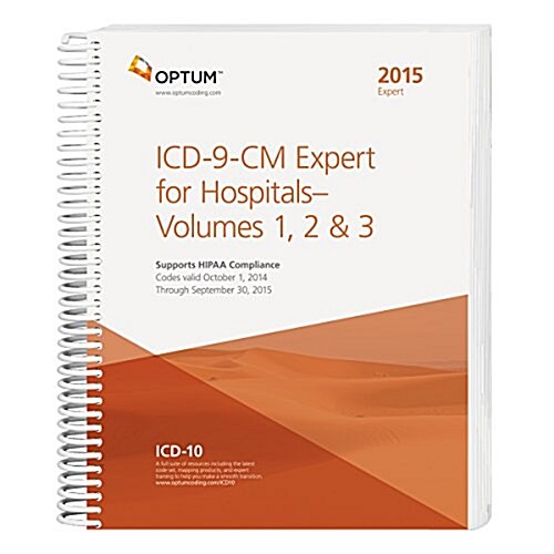 ICD-9-CM Expert for Hospitals 2015 (Paperback, 6th, Spiral, Updated)