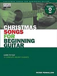 Christmas Songs for Beginning Guitar (Paperback, Compact Disc)