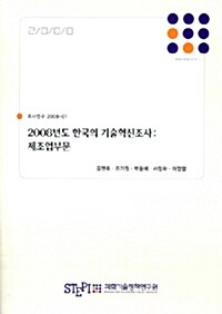 2008년도 한국의 기술혁신조사 : 제조업 부문