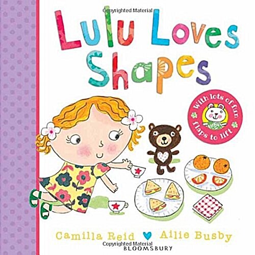 Lulu Loves Shapes (Board Book)