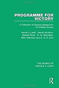 Programme for Victory (Works of Harold J. Laski) (Hardcover)