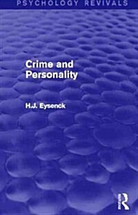 Crime and Personality (Paperback)