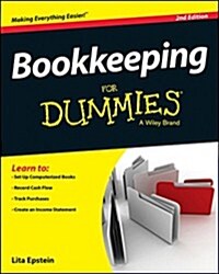 Bookkeeping for Dummies (Paperback, 2, Revised)