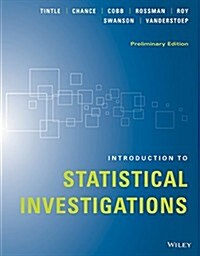 Introduction to Statistical Investigations (Paperback, Preliminary)