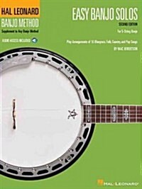 Easy Banjo Solos for 5-String Banjo: Hal Leonard Banjo Method (Paperback, 2, Revised)