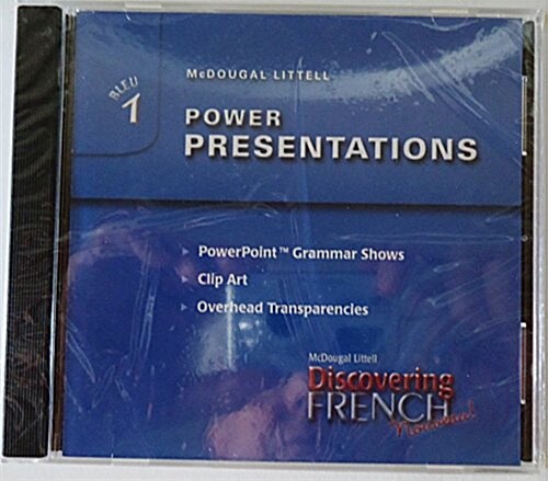 Discovering French Nouveau Power Presentations Cd-rom, Level 3 (CD-ROM)