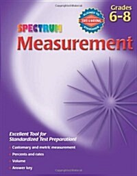 [중고] Measurement, Grades 6 - 8 (Paperback)