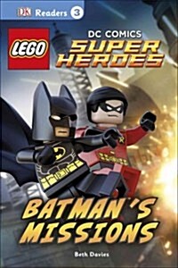 [중고] DK Readers L3: Lego(r) DC Comics Super Heroes: Batmans Missions: Can Batman and Robin Save Gotham City? (Hardcover)