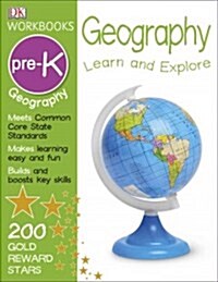 [중고] DK Workbooks: Geography Pre-K: Learn and Explore (Paperback)